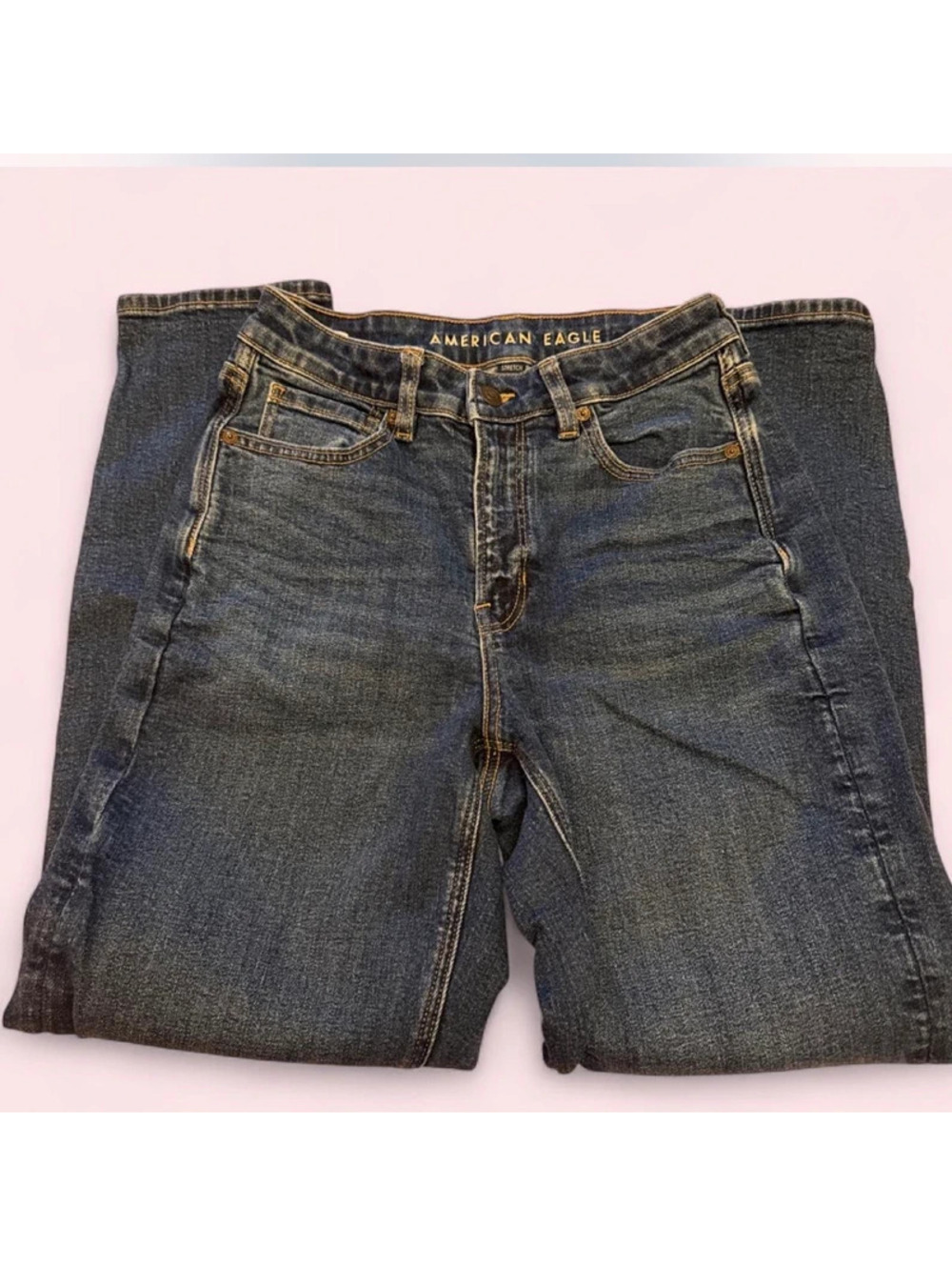 American Eagle stretch medium-wash blue jeans [COPY]